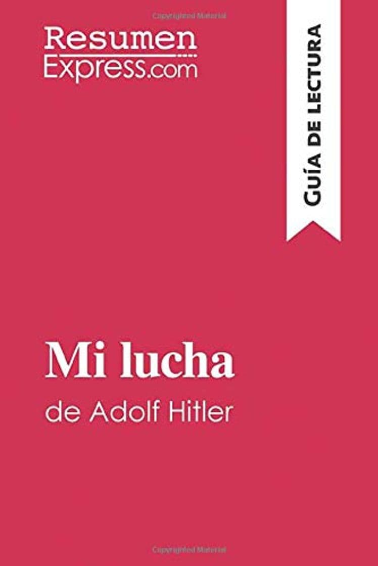 Libro Mi lucha de Adolf Hitler