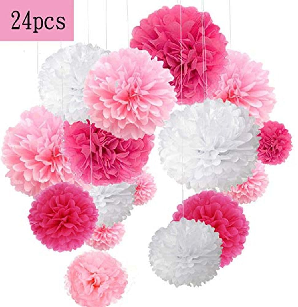 Producto Decoración de Fiesta Pompom Flores