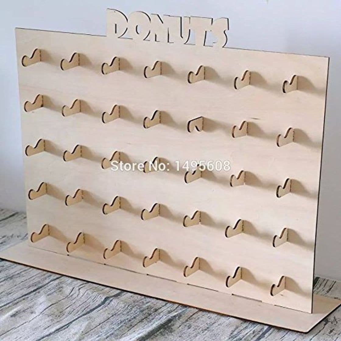 Product Kit para hacer expositor de donuts de madera DM para candy bar