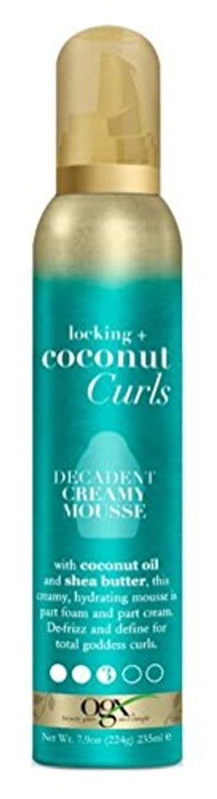 Producto Ogx Coconut Curls Deadent Creamy Mousse 7.9 oz