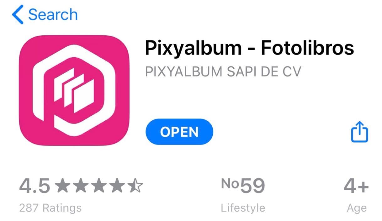 App ‎Pixyalbum - Fotolibros on the App Store