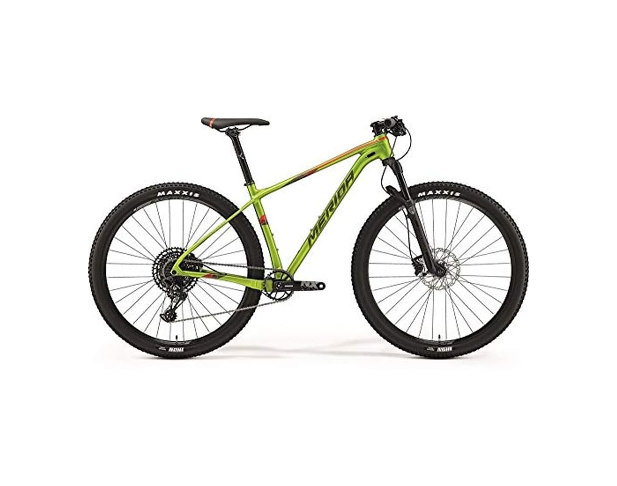 Producto Bicicleta de montaña Merida Big.Nine NX-Edition, color verde y rojo, 2019 RH,