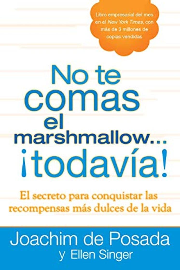 Libro No Te Comas El Marshmallow