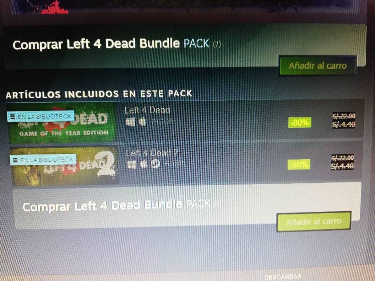 Videojuegos Left 4 Dead