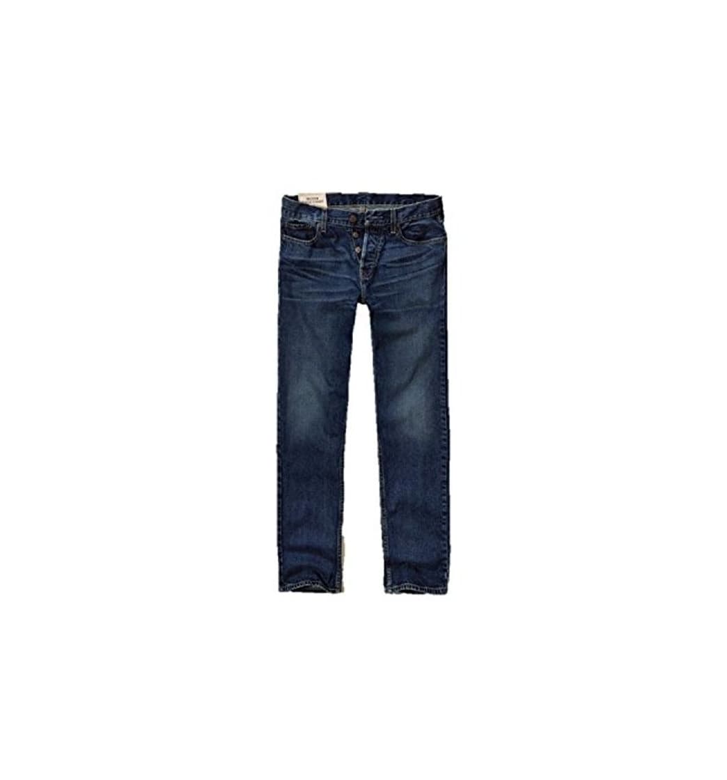 Product Hollister New Classic - Pantalones vaqueros rectos para hombre