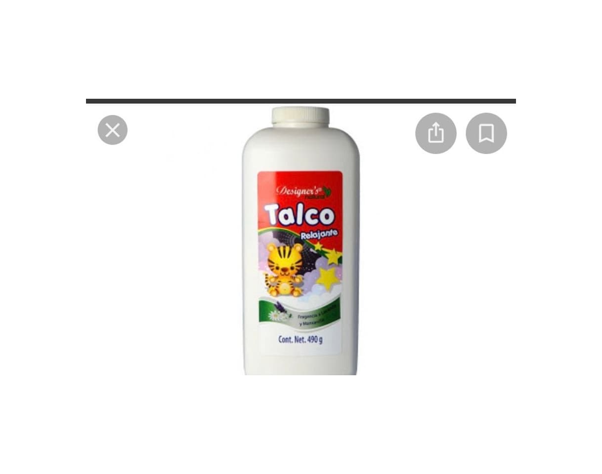 Product Talco relajante para bebés 