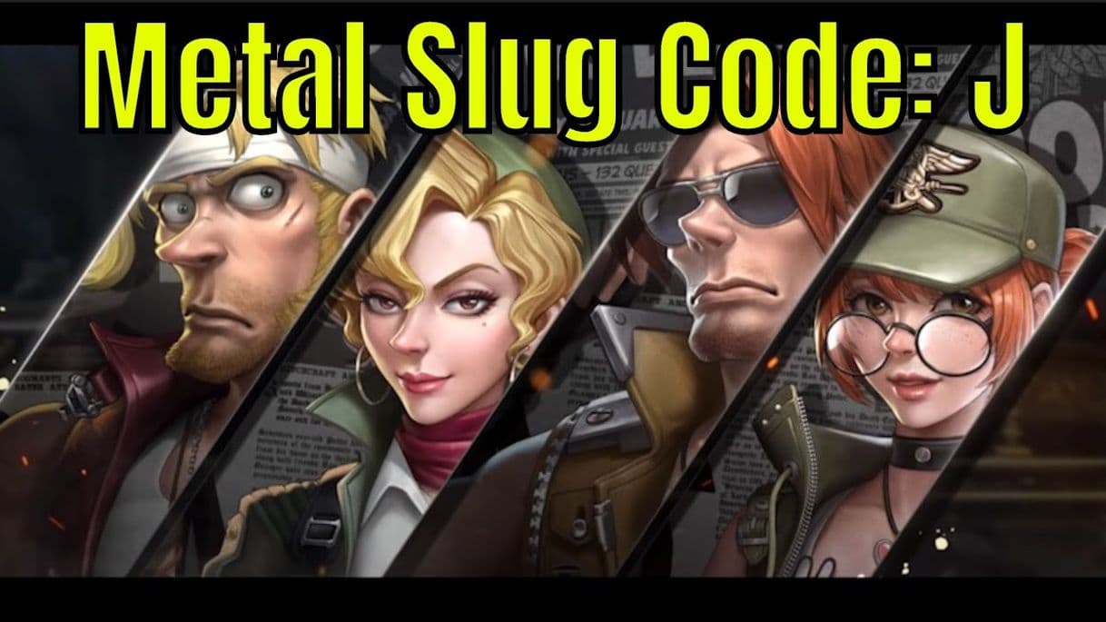 Videojuegos Metal Slug Code: J