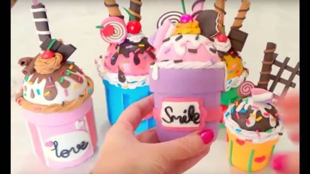 Fashion ¿Como hacer vaso 🥛 decorado en forma de helado 🍦?