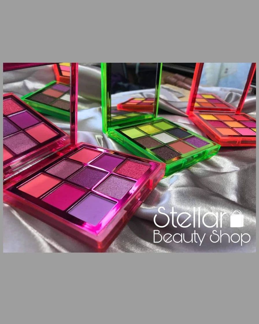 Fashion Eyeshadow Pallet Neon Bausse Beauty 