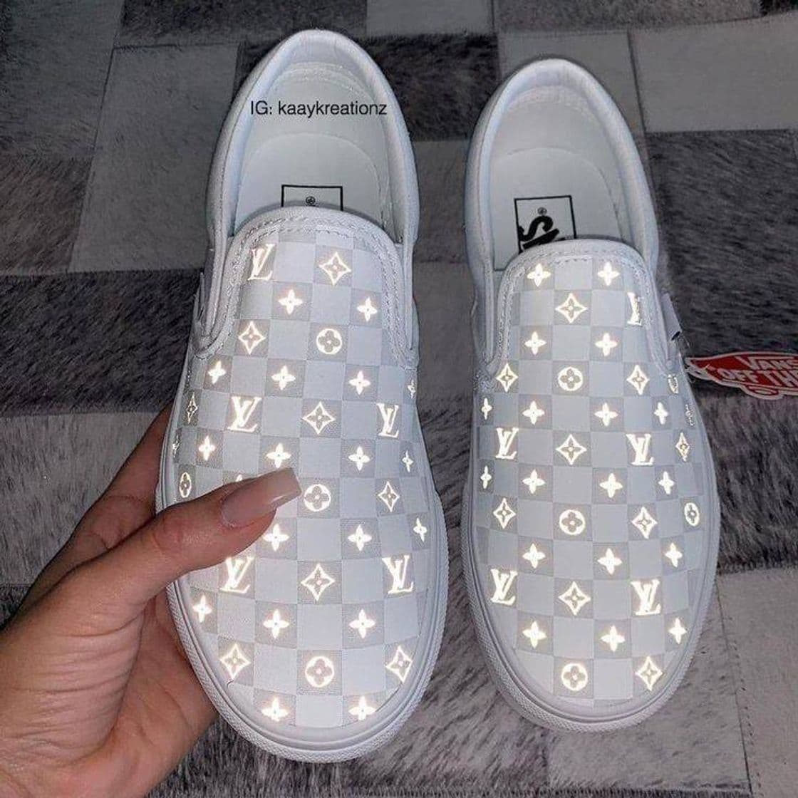 Moda Tênis Branco Refletivo Vans