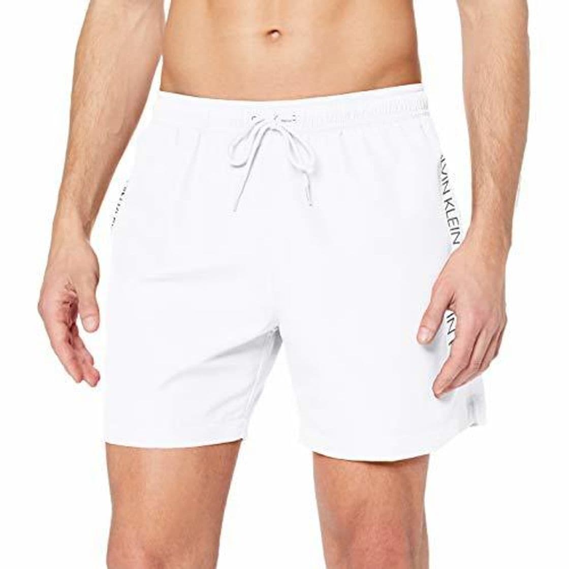 Producto Tommy Hilfiger Medium Drawstring Bañador de natación, Blanco