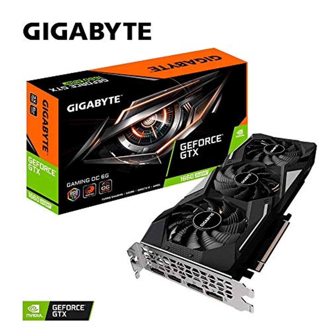 Electrónica VGA GIGABYTE GV-N166SGAMING OC-6GD