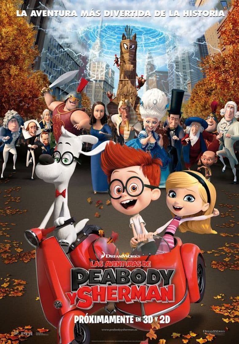 Película Las Aventuras de Peabody y Sherman