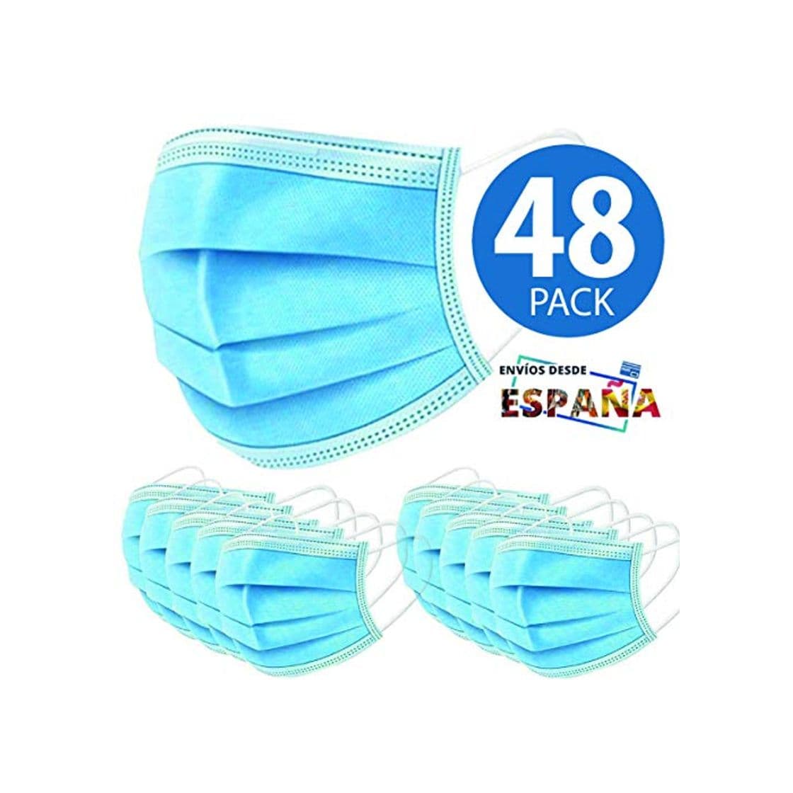 Producto 48 Mascarillas Higienicas The Pink House. Máscaras no quirurgicas