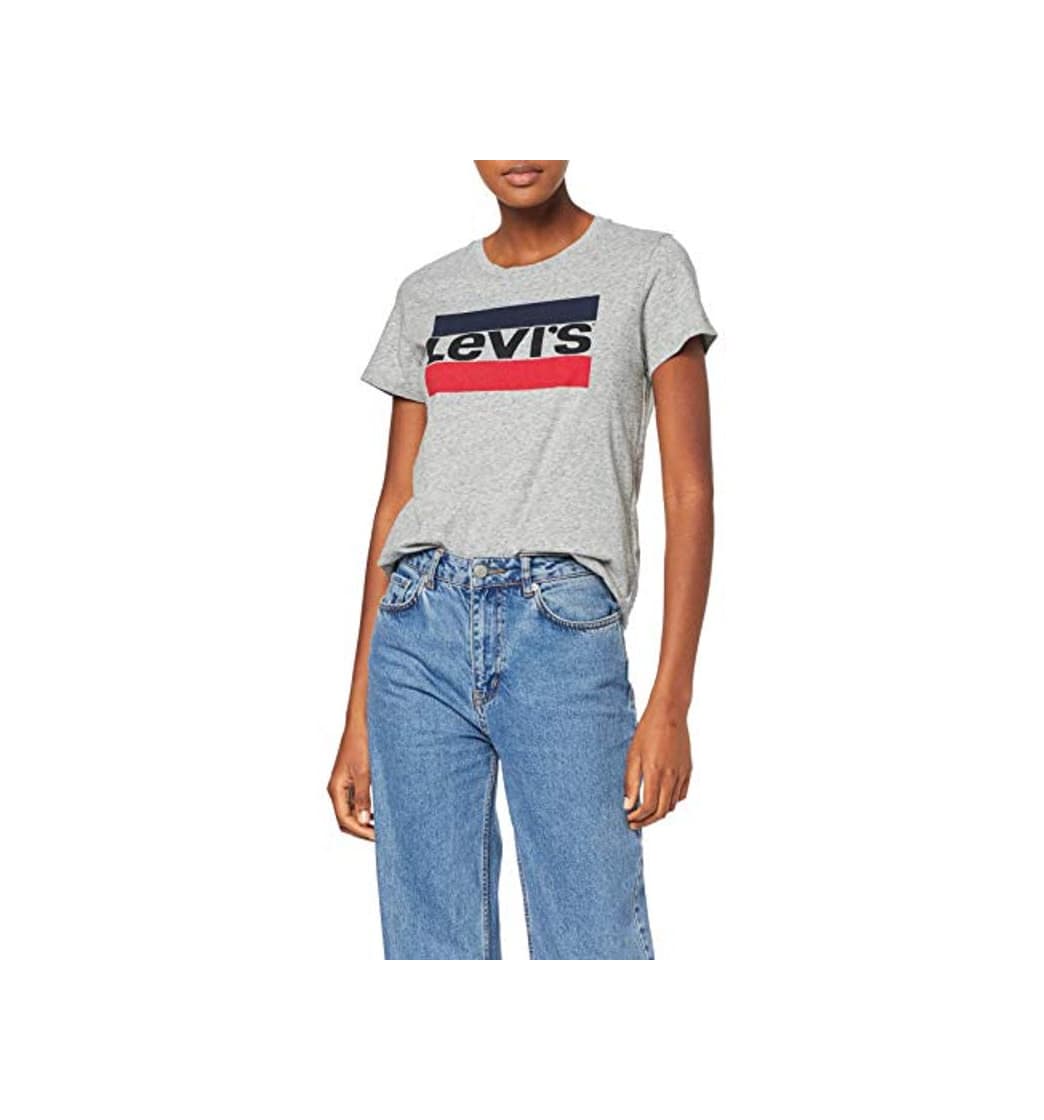 Moda Levi's The Perfect Tee, Camiseta, Mujer, Gris