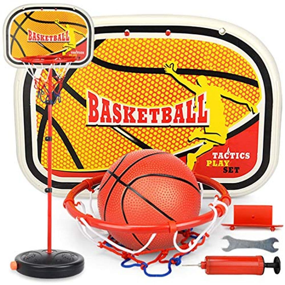 Producto Giow Soporte de Baloncesto Ajustable de 80-200 cm