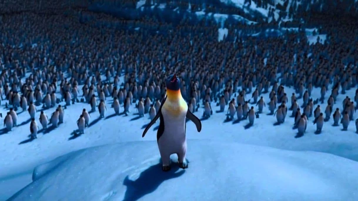 Fashion Un puente de luz-Happy feet 2. 🐧🐧🖤🐧