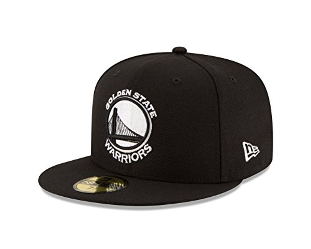 Moda New Era Golden State Warriors NBA Black White 59fifty Fitted Cap Limited Edition