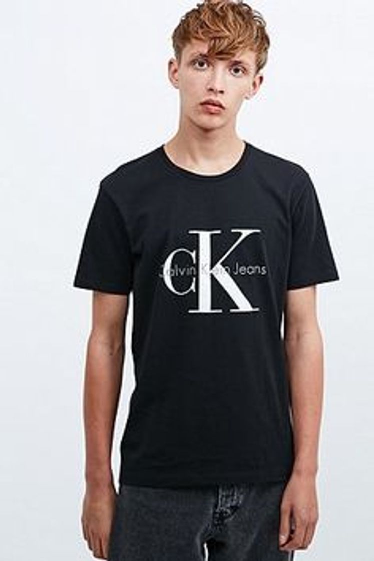 Moda Calvin Klein Ckj Colorblock Stripe tee Camisa