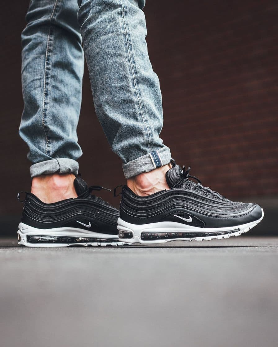 Moda Nike Air MAX 97, Zapatillas de Running para Hombre, Negro