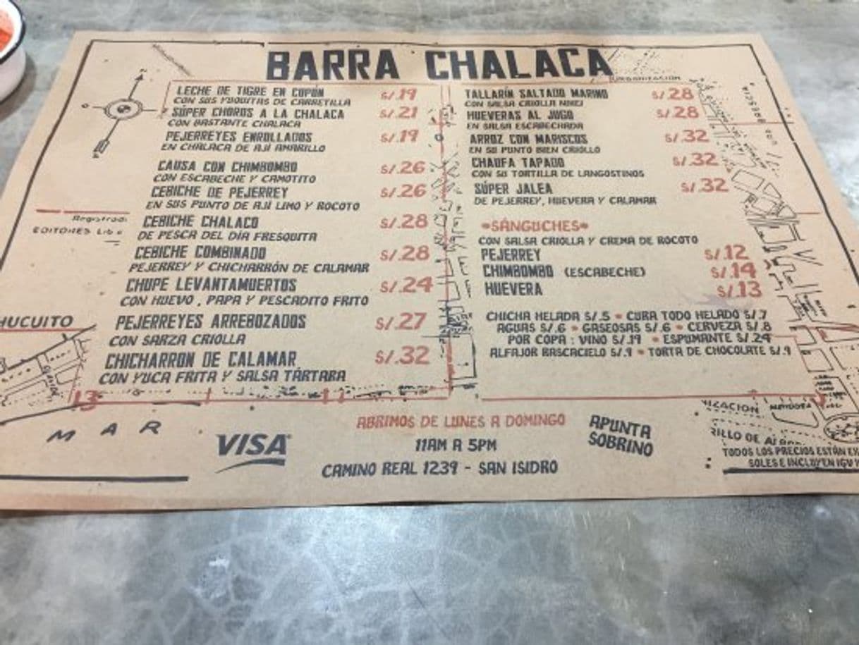 Restaurants BARRA CHALACA