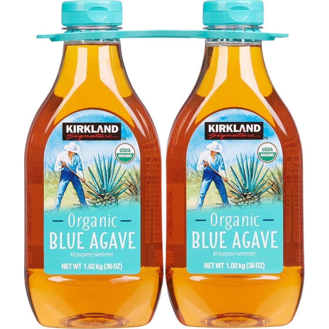 Product Endulzante Orgánico de Agave Azul Kirkland Signature – 36 oz