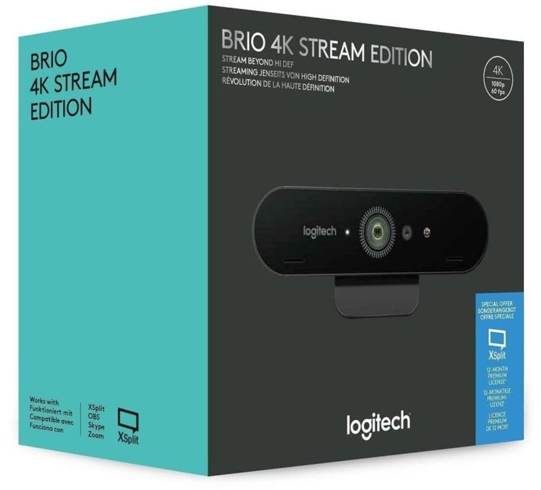 Electrónica Logitech Brio Stream Webcam