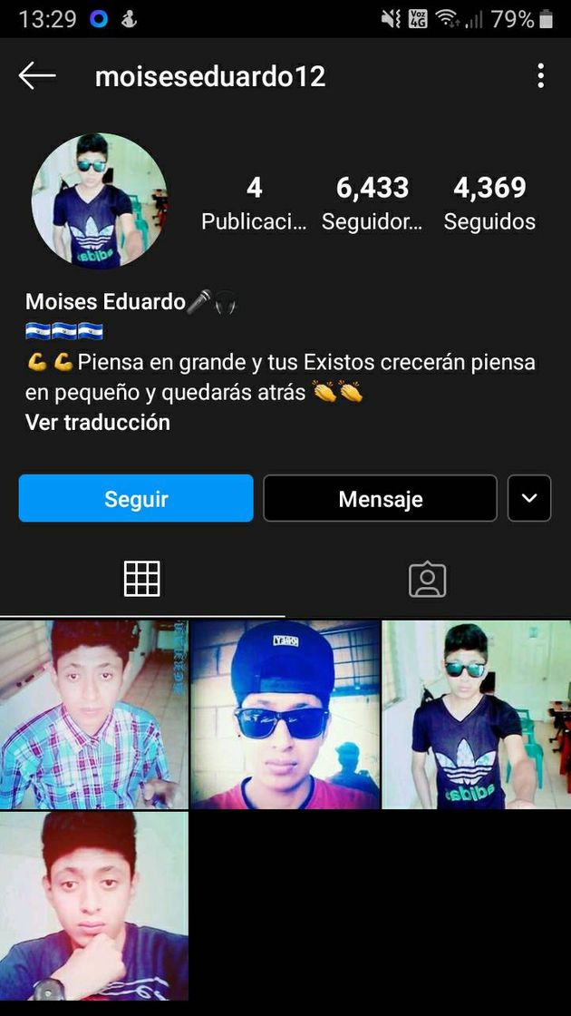 Fashion Perfil de instagram