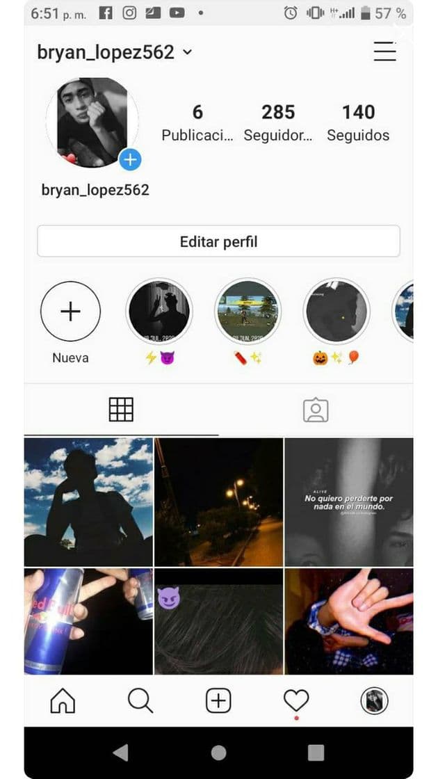 Fashion Perfil de instagram