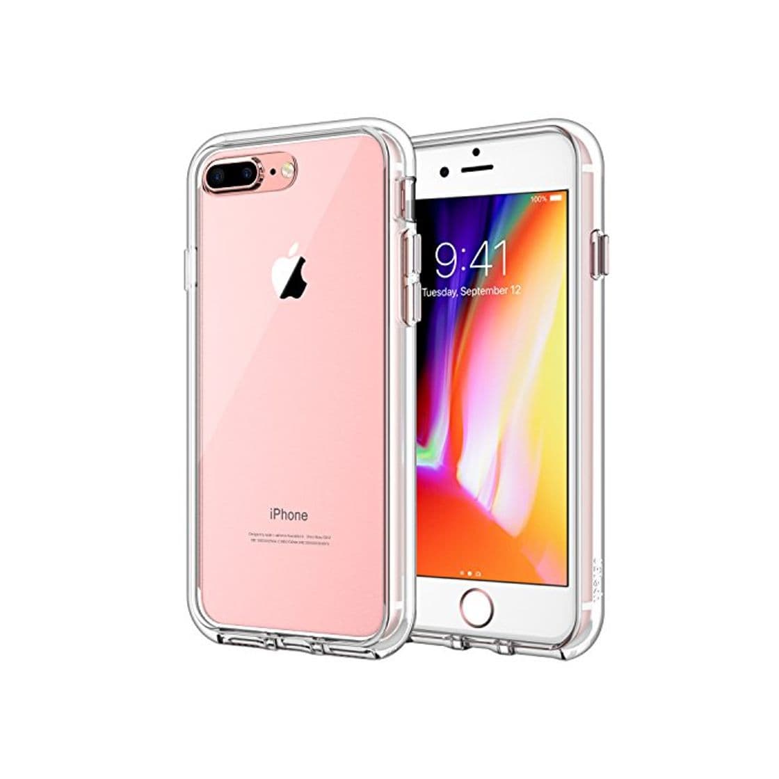 Electrónica JETech Funda para iPhone 8 Plus y iPhone 7 Plus