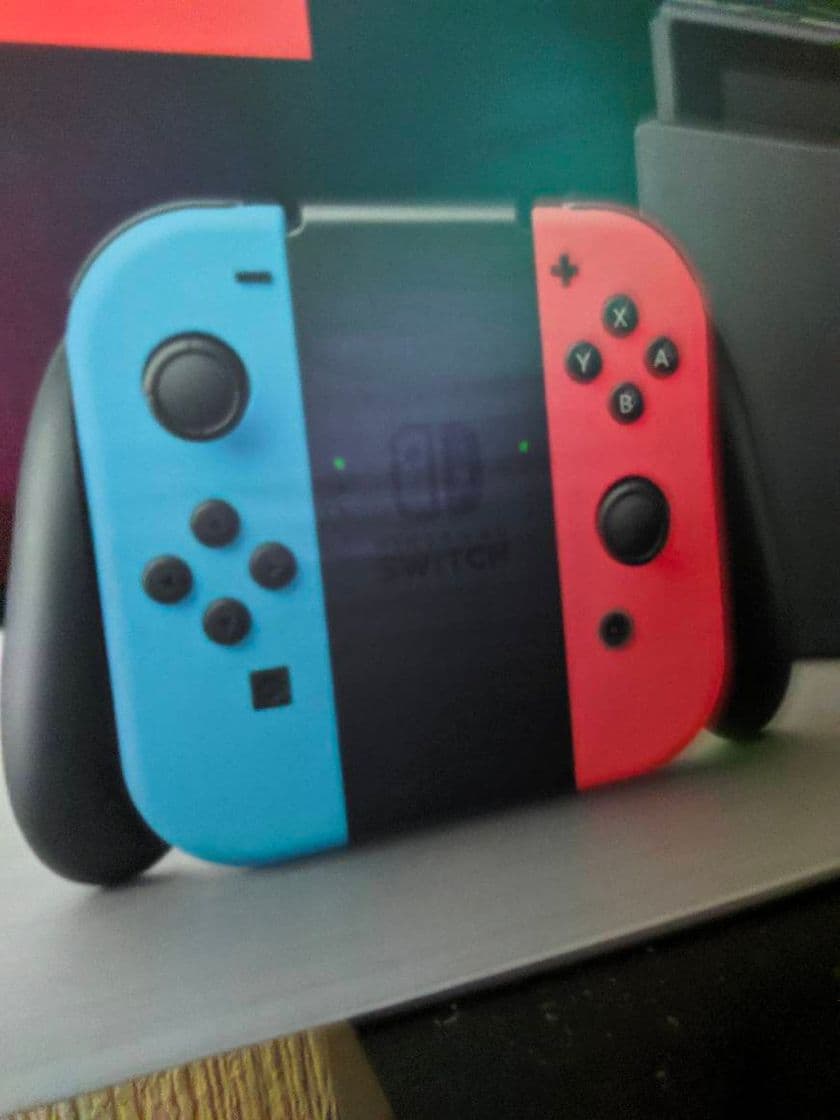 Electronic Nintendo Switch - Consola color Azul Neón/Rojo Neón