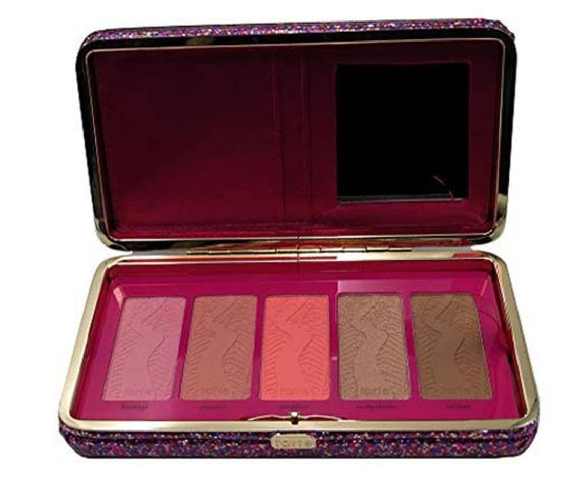 Beauty Tarte Life Of The Party Paleta de colorete de arcilla y embrague