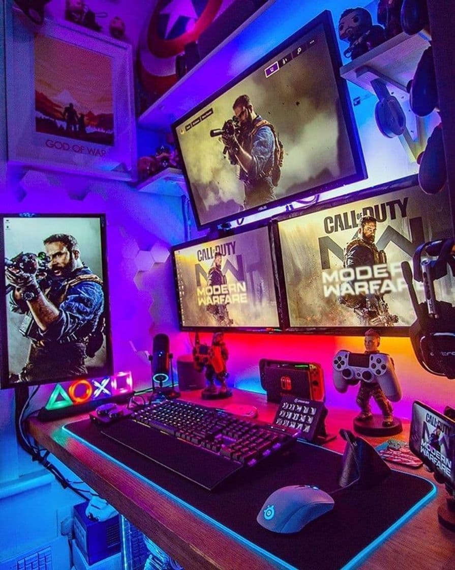 Fashion Awesome gaming room Setup 💖