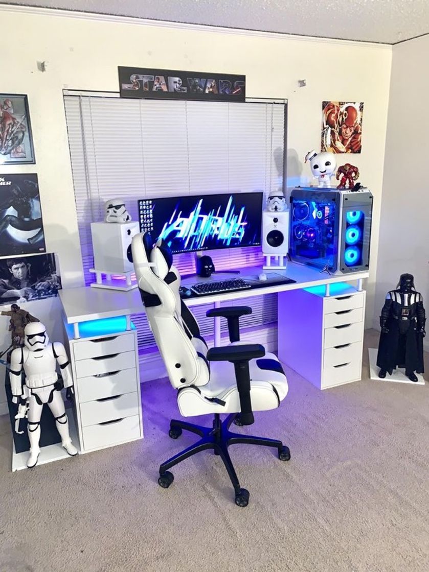 Fashion Awesome gaming room Setup 💖