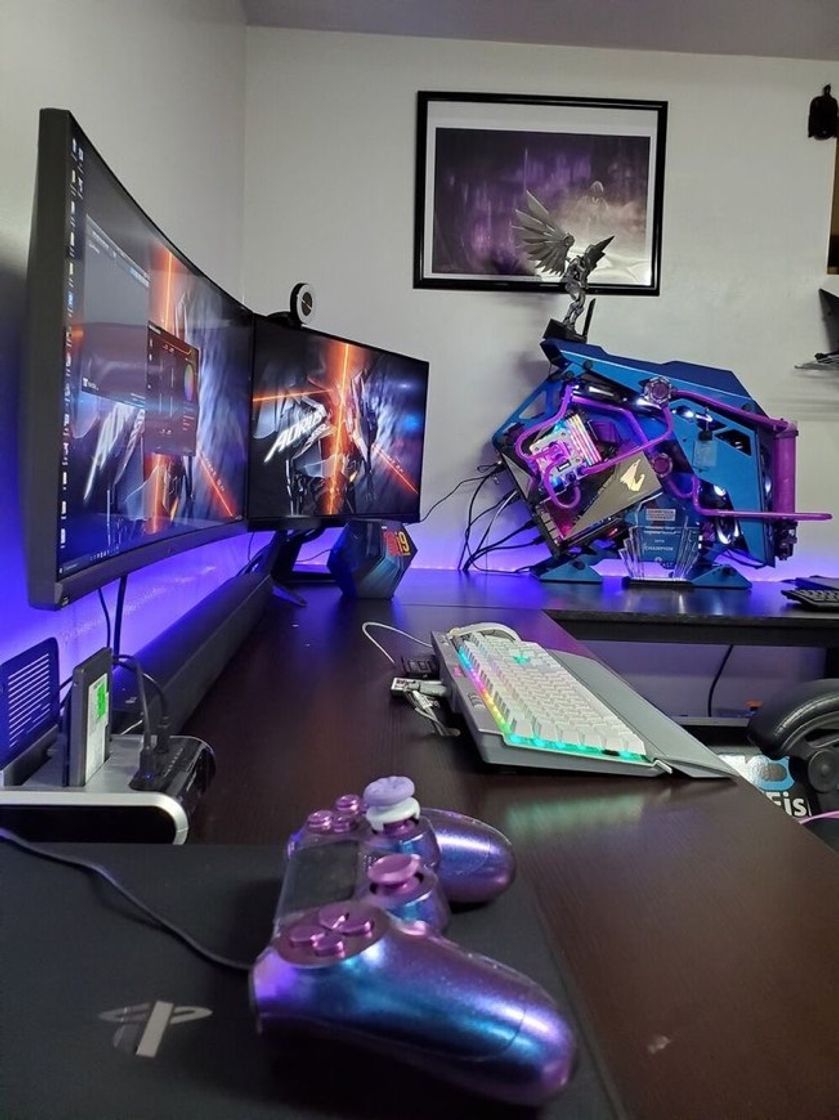 Fashion Awesome gaming room Setup 💖