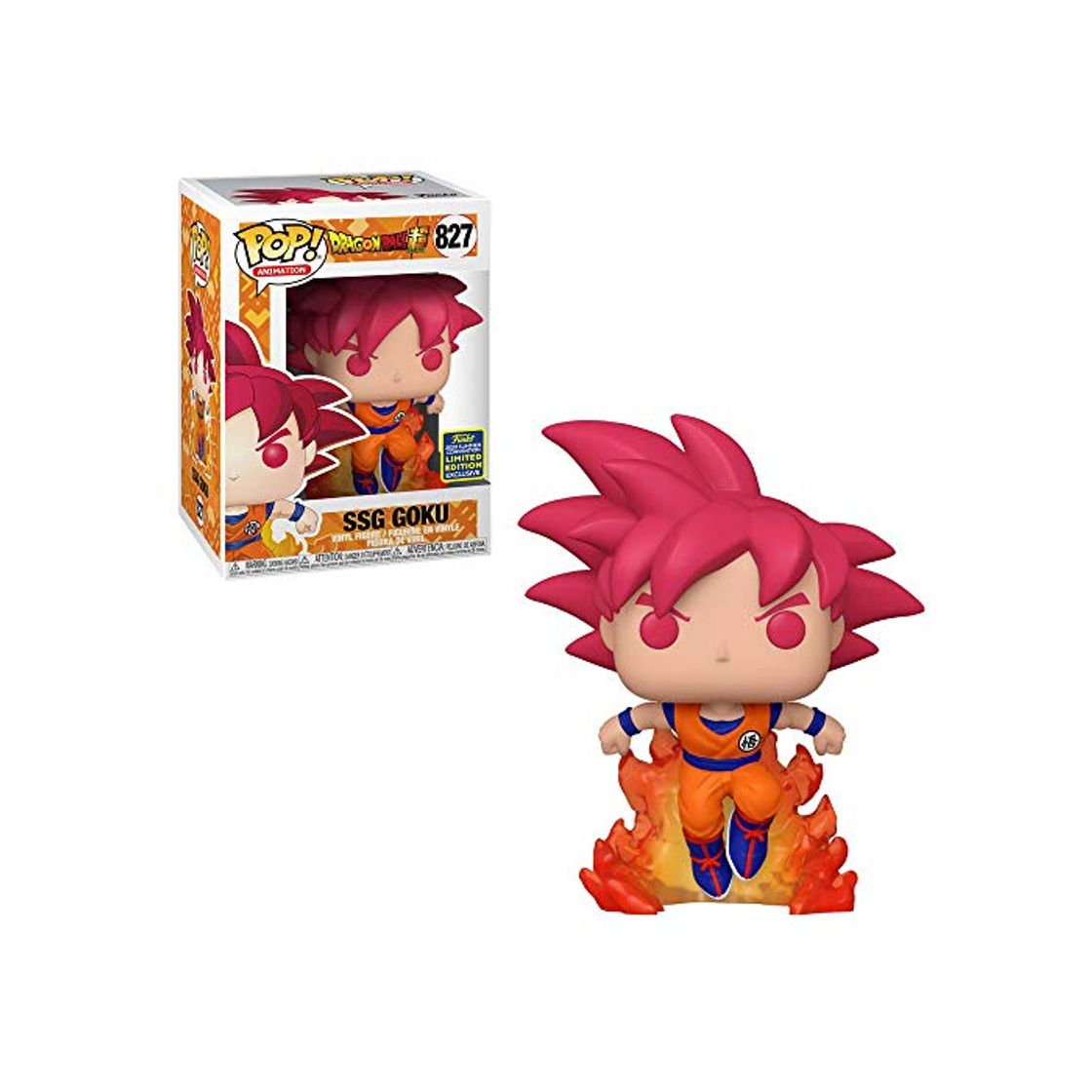 Product Funko Pop! 47865 Dragon Ball Super #827 Super Saiyan God Goku