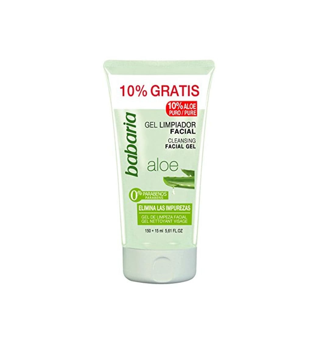 Beauty Babaria Aloe Vera - Gel limpiador facial