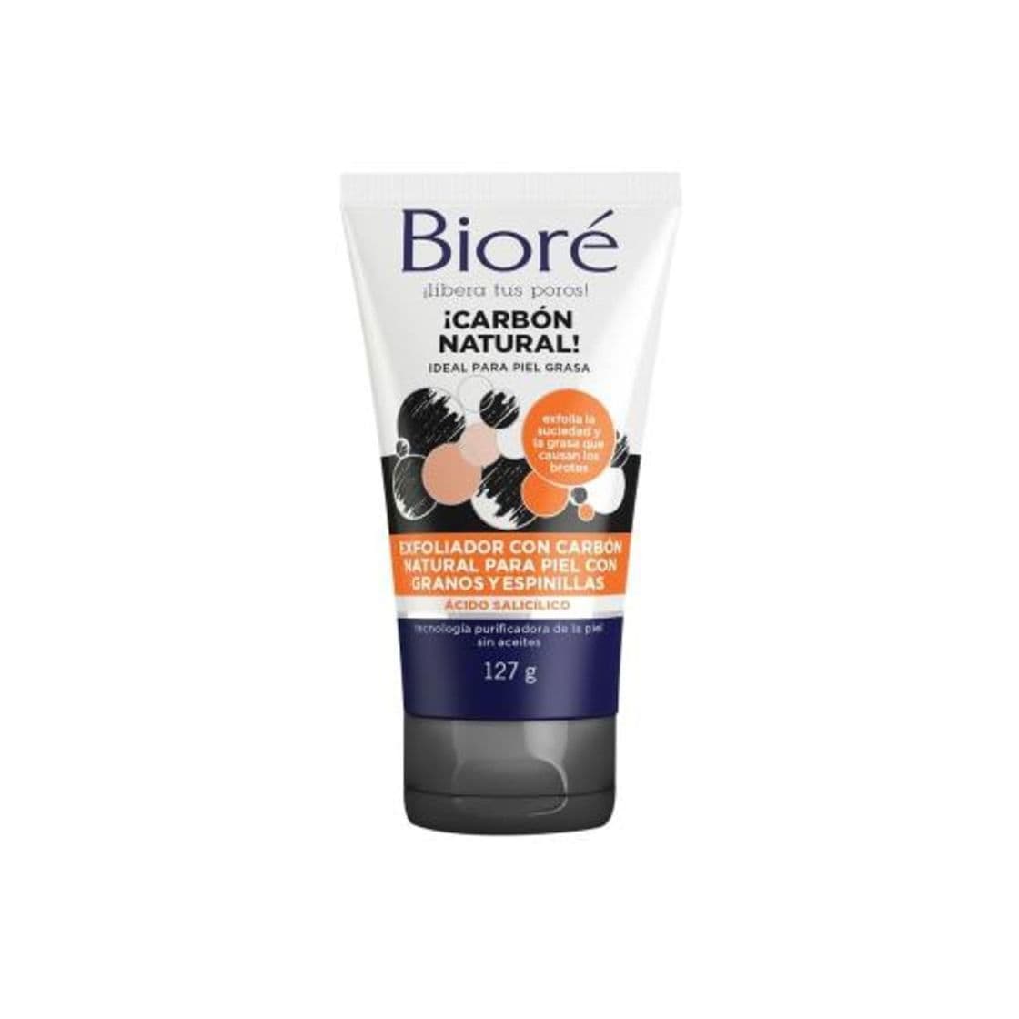 Product Exfoliante facial Bioré Carbón Natural 