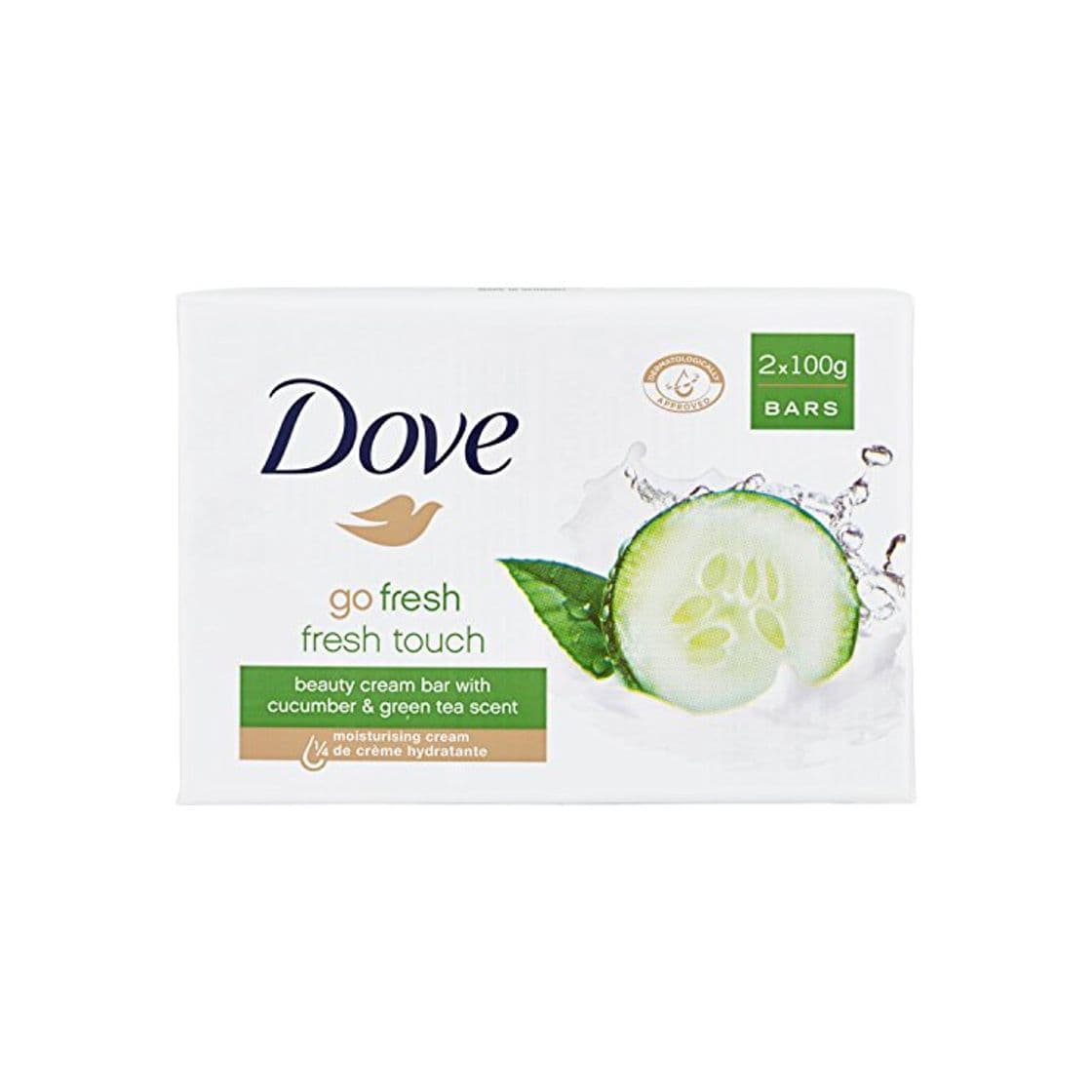 Beauty Dove Go Fresh Pepino & Té Verde Jabón en Crema