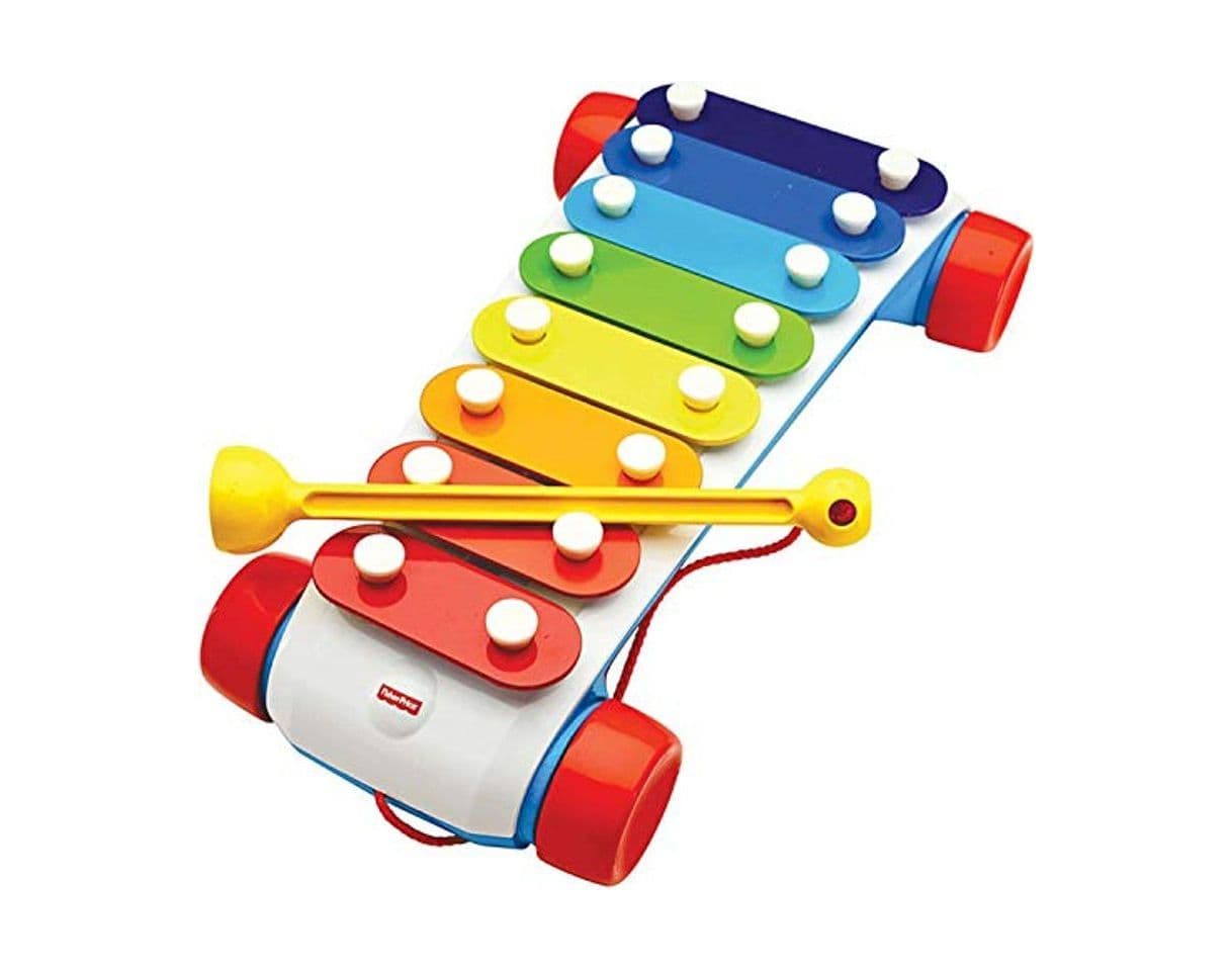 Product Mattel Fisher-Price-Xilófono de Arrastre, Juguete Musical de Gateo bebés