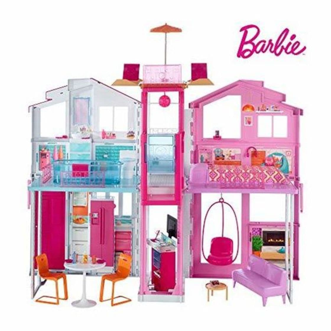 Producto Barbie - Supercasa - casa muñecas, regalo para niñas y niños 3-9