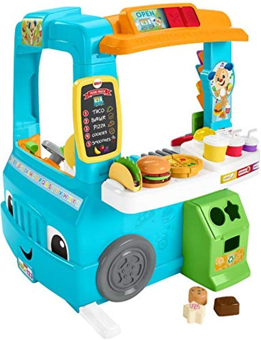 Electrónica Fisher-Price Camión de Comida de Juguete Laugh and Learn DYM74