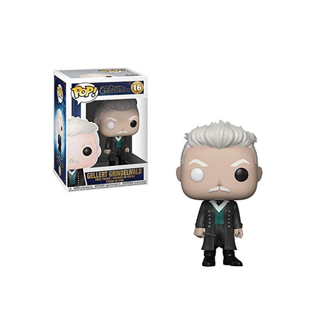 Game Funko Gellert Grindelwald Figurina de Vinillo, Colección Animales Fantásticos 2 POP Movies,