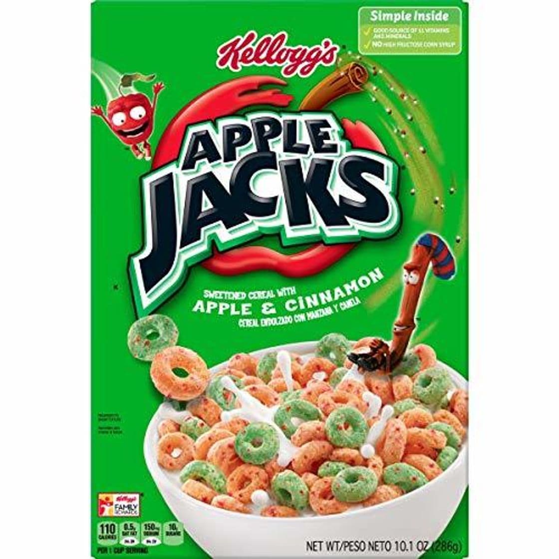 Place Kelloggs Apple Jacks 345g cereal