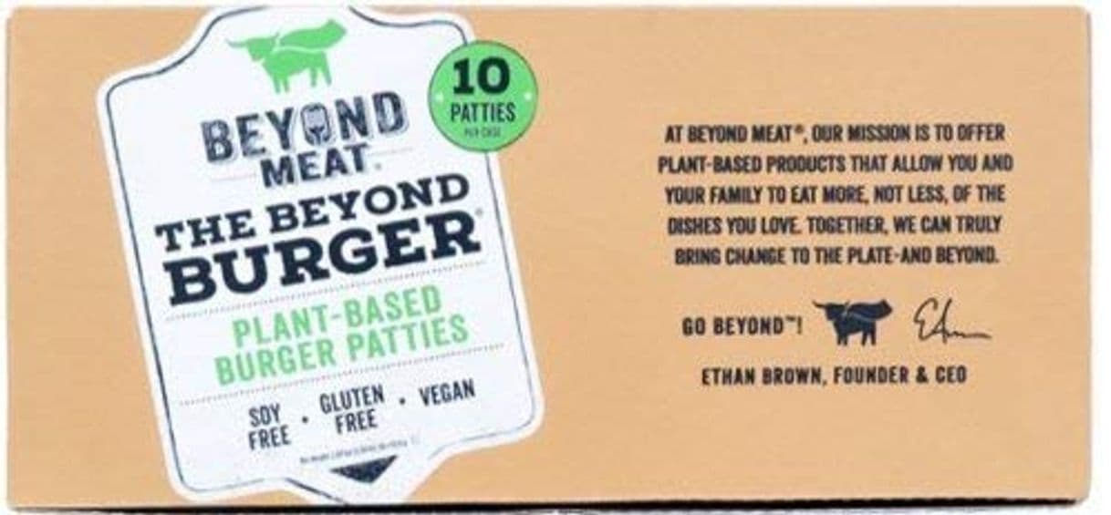 Producto Beyond Meat Burger