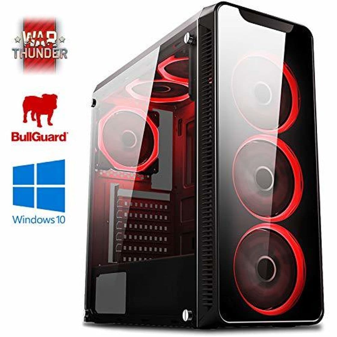 Product Vibox Kaleidos SA4-71 Gaming PC Ordenador de sobremesa con 2 Juegos Gratis,