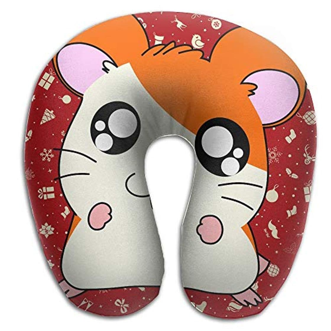 Producto EighthStore Cute Hamtaro U Type Pillow Neck Pillow Relex Pillow Travel Pillow with Resilient Material Almohada en Forma de U