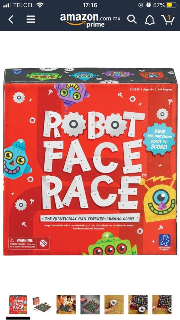 Moda Robot face race 