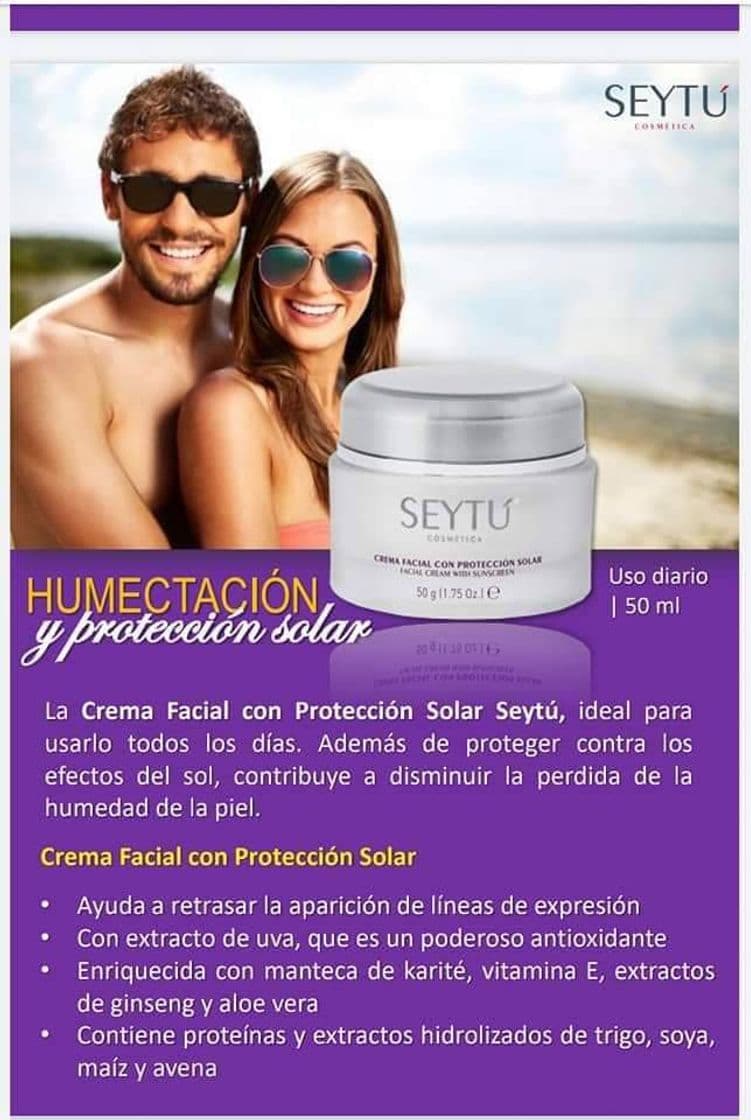 Fashion Crema de protección solar seytu