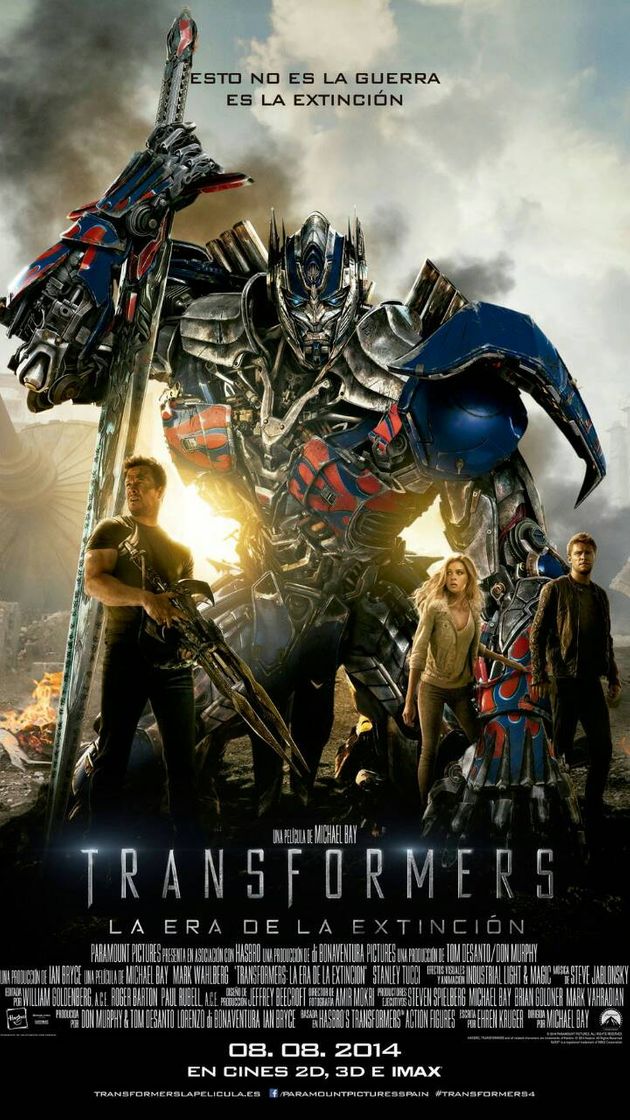 Moda Transformers 4: La era de la extincion 